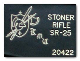 Stoner SR-25 Emblem